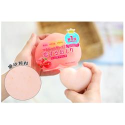 《贸》日本 美臀香皂 臀部去黑色素去角质保湿pp 80g 水蜜桃香