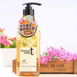 《贸》韩国进口 香草沐浴露 洋甘菊优雅清香 滋润清爽型沐浴液 550g