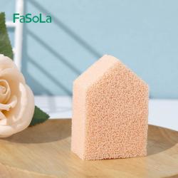 FaSoLa 洁面扑 洗脸海绵擦脸面扑加厚清洁脸部洗脸巾 4枚装