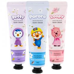 《贸》韩国Pororo宝露露啵乐乐儿童护手霜宝宝婴儿滋润保湿学生小孩便携