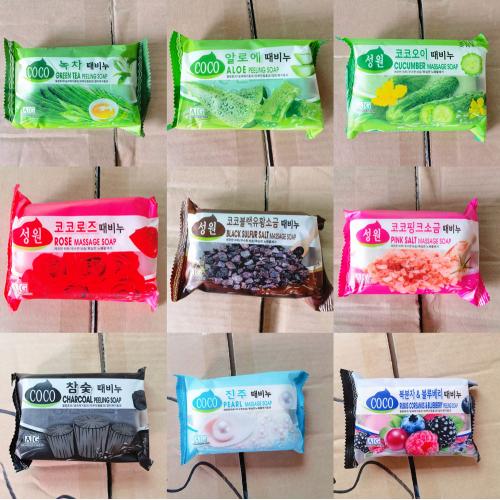 韩国 城愿 COCO去灰皂 沐浴皂洗澡搓泥皂去泥皂 150g