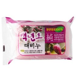 韩国 城愿三百草去灰皂百年草去泥皂/香皂 洗澡沐浴皂 180g  临期