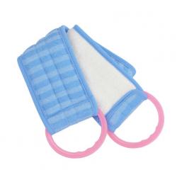 韩式加厚拉背搓澡巾 免搓无痛长条女士男士洗澡巾 拉环设计