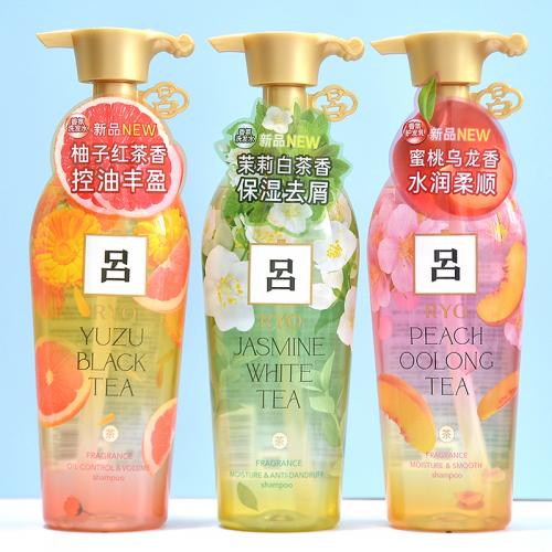 《贸》韩国 吕花茶 清漾凝润保湿控油柔顺去屑洗发水/护发素 400ml