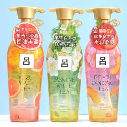 《贸》韩国 吕花茶 清漾凝润保湿控油柔顺去屑洗发水/护发素 400ml