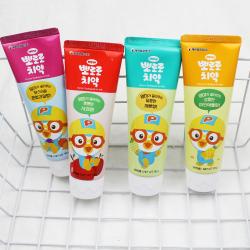 《贸》韩国 啵乐乐小企鹅儿童牙膏 水果味 90G 四款可选