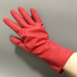 韩国进口家务清洁橡胶手套 防水短款胶皮手套 洗碗洗衣服 10双装