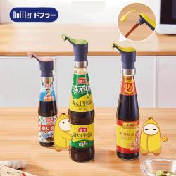 日本Doffler 酱汁按压器 蚝油按压头按压嘴泵头 按压式油壶嘴