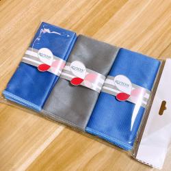 DY 3p细纹玻璃清洁抹布 吸水无痕不留水印家居抹布百洁布