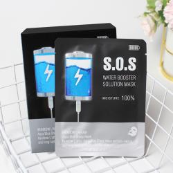 《贸》韩国 彩虹莱妃尔羊羊保湿紧致急救面膜 SOS补水面膜贴片 30片