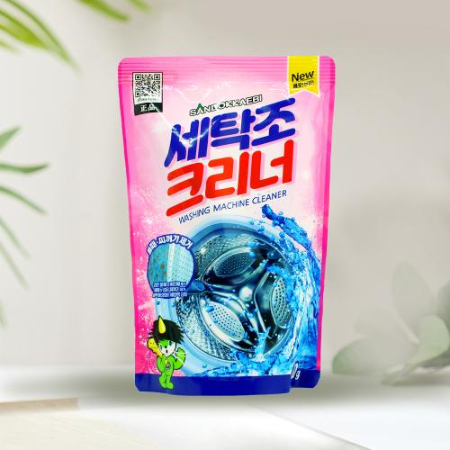 《贸》韩国 山小怪 洗衣机内筒清洁剂清洁粉 洗衣机槽清洗粉 450克