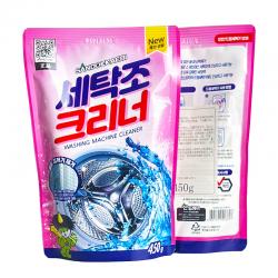 《贸》韩国 山小怪 洗衣机内筒清洁剂清洁粉 洗衣机槽清洗粉 450克