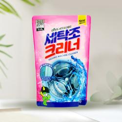 《贸》韩国 山小怪 洗衣机内筒清洁剂清洁粉 洗衣机槽清洗粉 450克