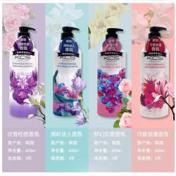 《贸》韩国KCS可希丝花香洗发水弹性滋养洗发露长时留香护发素600ml