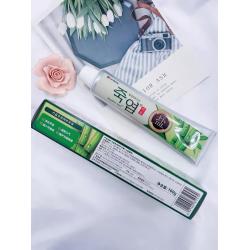 韩国LG竹盐多效呵护牙膏/清新草本牙膏 口气清新清洁牙渍敏感160g