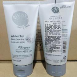 《贸》韩国水果之乡洗颜故事洗面奶 白土黄土糙米绿茶清洁洁面乳 150g