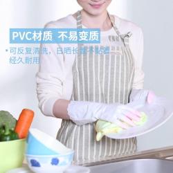 台湾手护神  鲨鱼油101手护神薄型灵巧手套 洗衣/洗碗手套（粉色）