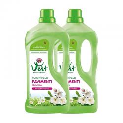 《贸》意大利大公鸡头地板清洁剂木地板瓷砖 免水洗去污增亮1L 花香