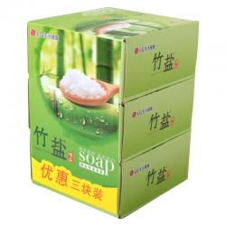 LG竹盐香皂110g*3块装 草本矿物清洁护肤洁面洗脸皂