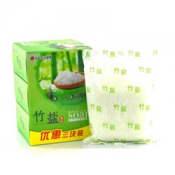 LG竹盐香皂110g*3块装 草本矿物清洁护肤洁面洗脸皂