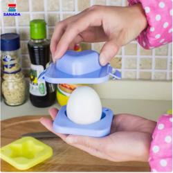 日本原装进口2P鸡蛋模具 寿司模具 鸡蛋造型模具盒 爱心+星 2089