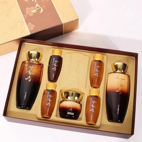 韩国慈慌秀套盒水乳霜七件套装保湿补水护肤品送妈妈礼盒中秋女