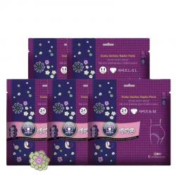 韩国李丽安进口安睡裤裤型卫生巾量大防侧漏透气夜用正品2片装