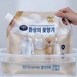 韩国授权吴琼花洗衣免搓粉替代洗衣粉爆炸盐家用实惠装2.3kg